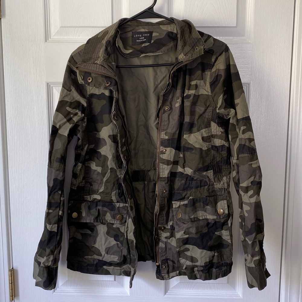 Love Tree Camo Jacket
